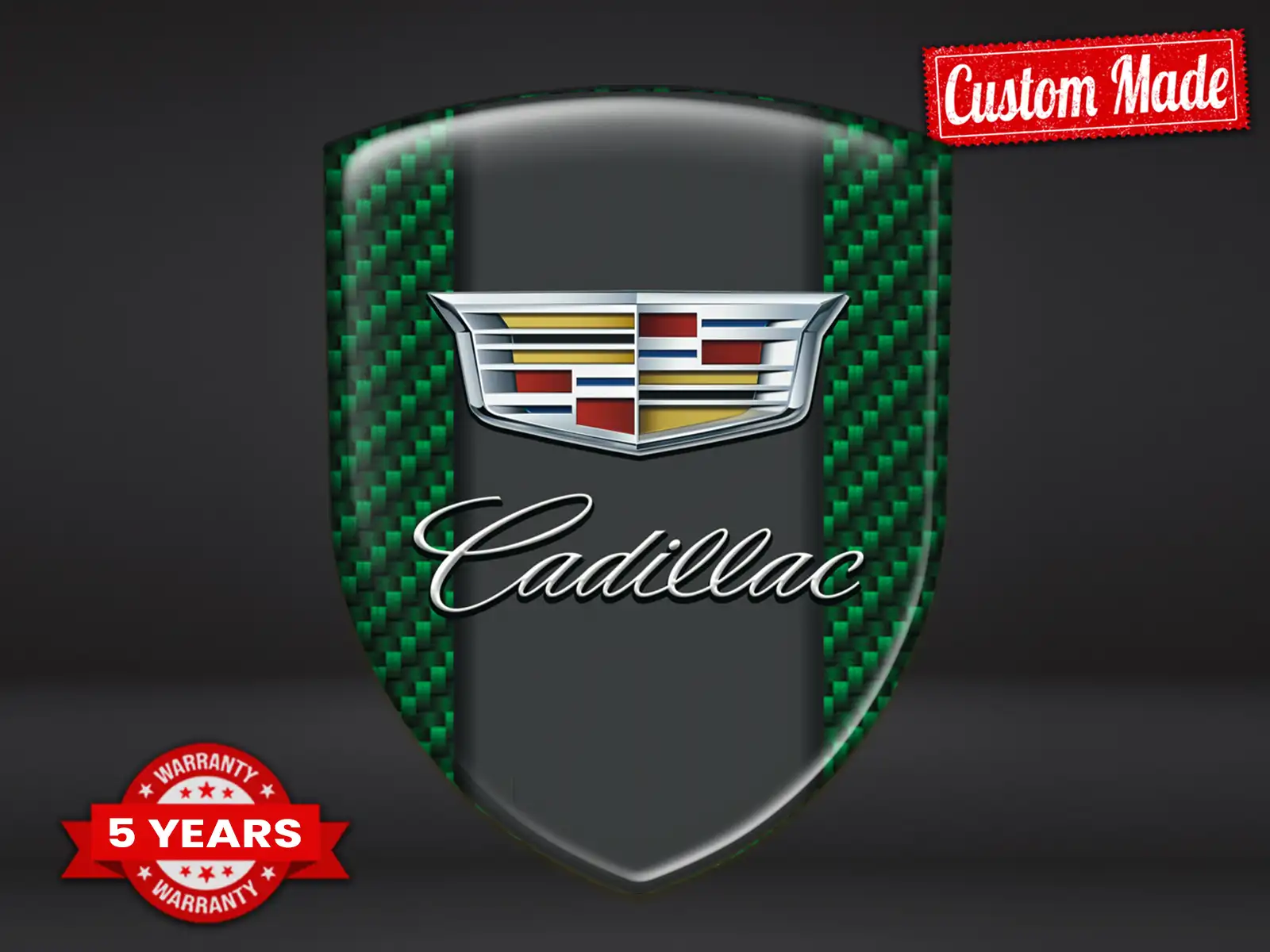 Cadillac Domingaufkleber Hochwertig Professionell Anpassbar